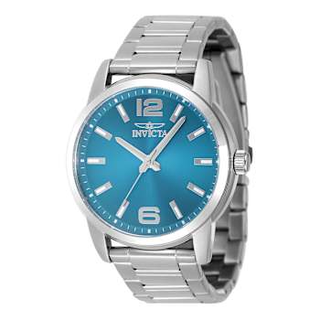 Invicta Celestial 43mm Light Blue Dial Stainless Steel Quartz Watch