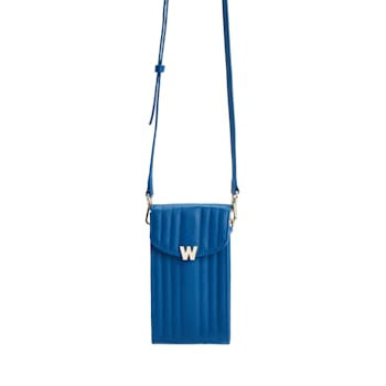 Mimi Blue Phone Case with Wristlet