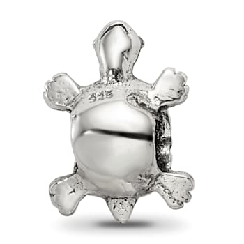Sterling Silver Turtle Bead