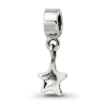 Sterling Silver Starfish Dangle Bead