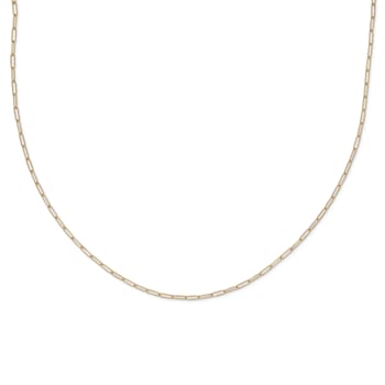 14K Yellow Gold Polished Fancy Link Necklace