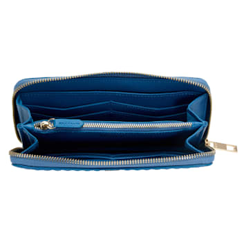 Mimi Blue Continental Wallet