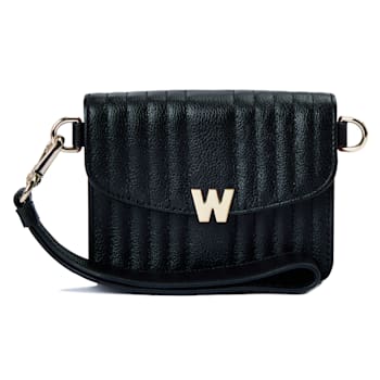 Mimi Black Mini Bag with Wristlet