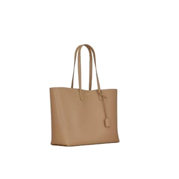 Yves Saint Laurent East-West Shopping Tote in Taupe