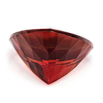 Red Andesine 15.2mm Trillion 9.33ct