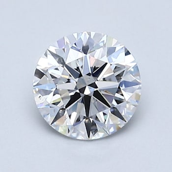 1ct White Round Mined Diamond D Color, SI1, GIA Certified