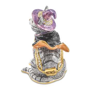 SERENA Halloween Cat Trinket Box