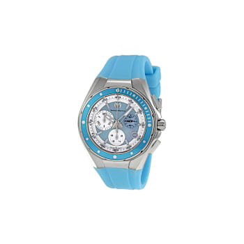 Technomarine Women's Blue Mother of Pearl Dial Blue Silicone Strap
Chronograph Watch