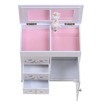 Mele and Co Adalyn Girls Musical Ballerina Jewelry Box