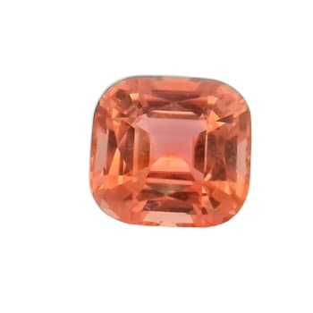 Peach Tourmaline 12.58x11.83mm Cushion 8.55ct