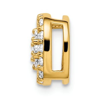 14K Yellow Gold Lab Grown Diamond SI1/SI2, G H I, Squared Halo Chain
Slide 0.44ctw