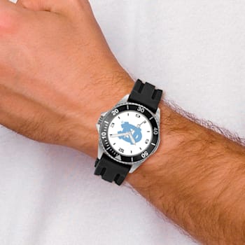 LogoArt University of North Carolina Collegiate Gents Watch