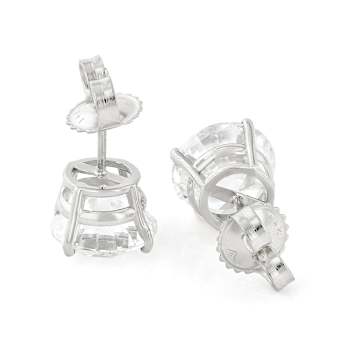Lab-Grown Diamond Stud Earrings In 14K White Gold 5.00ctw