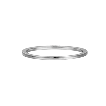 White Cubic Zirconia Rhodium Over Sterling Silver Ring 0.05ctw