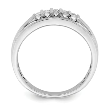 10K White Gold Lab Grown Diamond VS/SI GH, Men's Ring