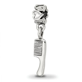 Sterling Silver Comb Dangle Bead