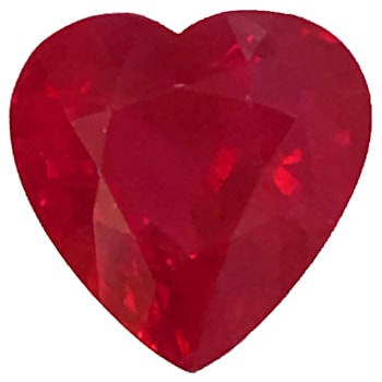 Ruby 7.5x7.52mm Heart Shape 2ct