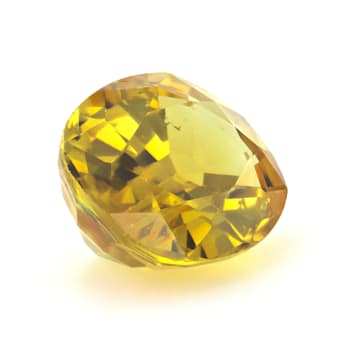 Yellow Sapphire 6.9x5.4mm Cushion 1.11ct