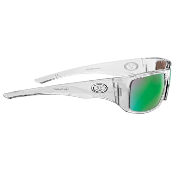Flying Fisherman Morocco Polarized Sunglasses Crystal Frame/Amber Green
Mirror Lens