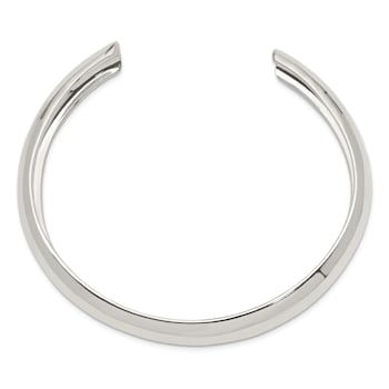 Sterling Silver 9mm Cuff Bracelet