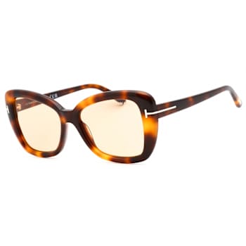 Tom Ford Shiny Blonde Havana Frame / Photochromic Peach Lenses Sunglasses