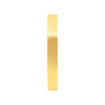 2mm Lightweight Ladies Wedding Band in 10K Yellow Gold