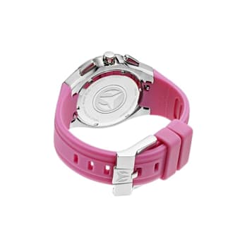 Technomarine Women's Pink Mother of Pearl Pink Silicone Strap
Chronograph Watch