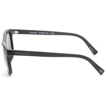 Coach Women's Fashion 55mm Black Sunglasses | HC8283U-500287