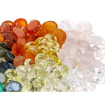 Multi-Stone Mixed Shape Faceted Parcel 200ctw