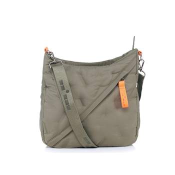 GO Dash Dot 2 Go Arly Messenger Handbag in Olive Orange