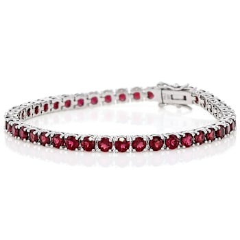 Rhodolite Garnet Tennis Bracelet