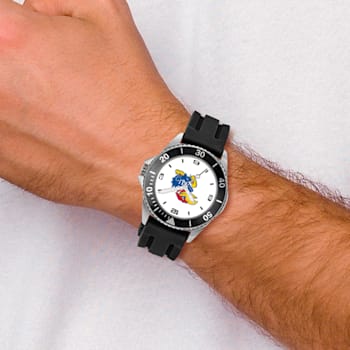 LogoArt University of Kansas Collegiate Gents Watch