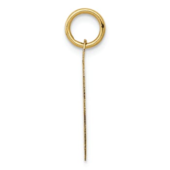 14K Yellow Gold Number 1 GODFATHER Charm