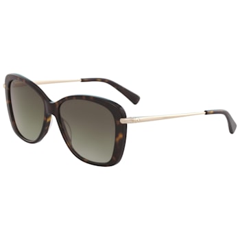 Longchamp Women's Fashion Dark Havana Sunglasses | LO616S-213