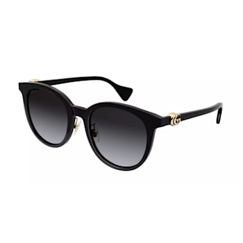 Gucci Black Frame / Gray Gradient Lens Sunglasses