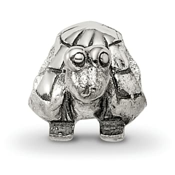 Sterling Silver Turtle Bead