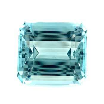 Aquamarine 15.5x14.1mm Emerald Cut 13.89ct