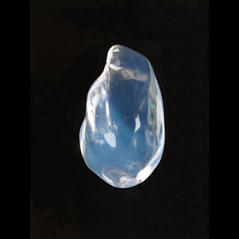 Colorless "Water" Opal 33x20mm Free-Form Carving 35.91ct
