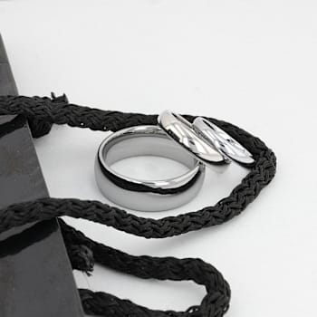 DOMINUS Domed Tungsten Carbide Ring 4mm