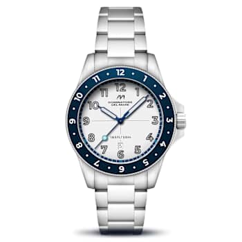 Dominatore Del Mare Bandiera White Dial White Bezel White Stainless
Steel Band Japan Quartz Watch