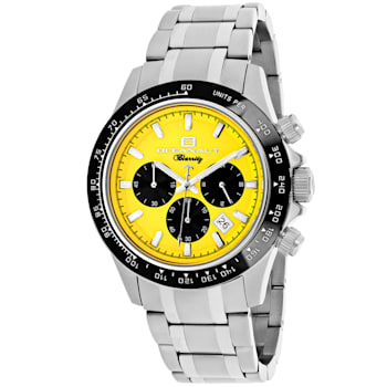Oceanaut Men's Biarritz Yellow Dial, Stainless Steel Watch