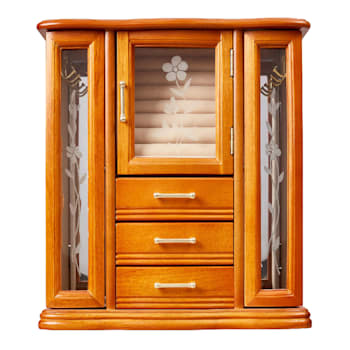 Mele and Co Richmond Wooden Jewelry Box