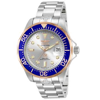 Invicta Pro Diver 47mm White Dial Stainless Steel Band Automatic Watch