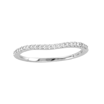 14K White Gold 1.10ctw Diamond Engagement Ring Set