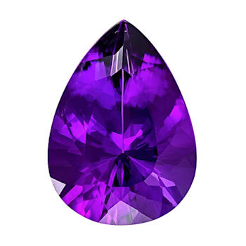 Amethyst 20x14.7mm Pear Shape 12.91ct