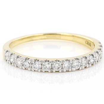Lab-Grown Diamond Band Ring In 14K Gold 0.50ctw