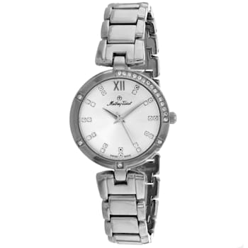 Mathey Tissot Women's Classic Stainless Steel Watch