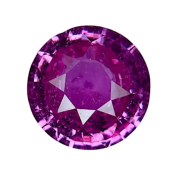 Pink Sapphire Loose Gemstone Unheated 10.4mm Round 4.57ct