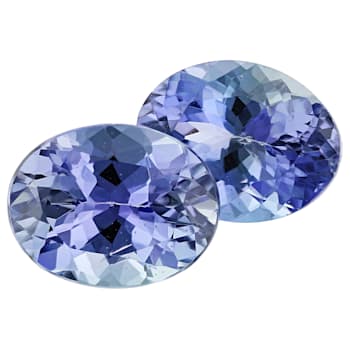 Tanzanite 9x7mm Oval Matched Pair 4.01ct