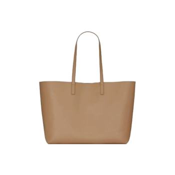 Yves Saint Laurent East-West Shopping Tote in Taupe